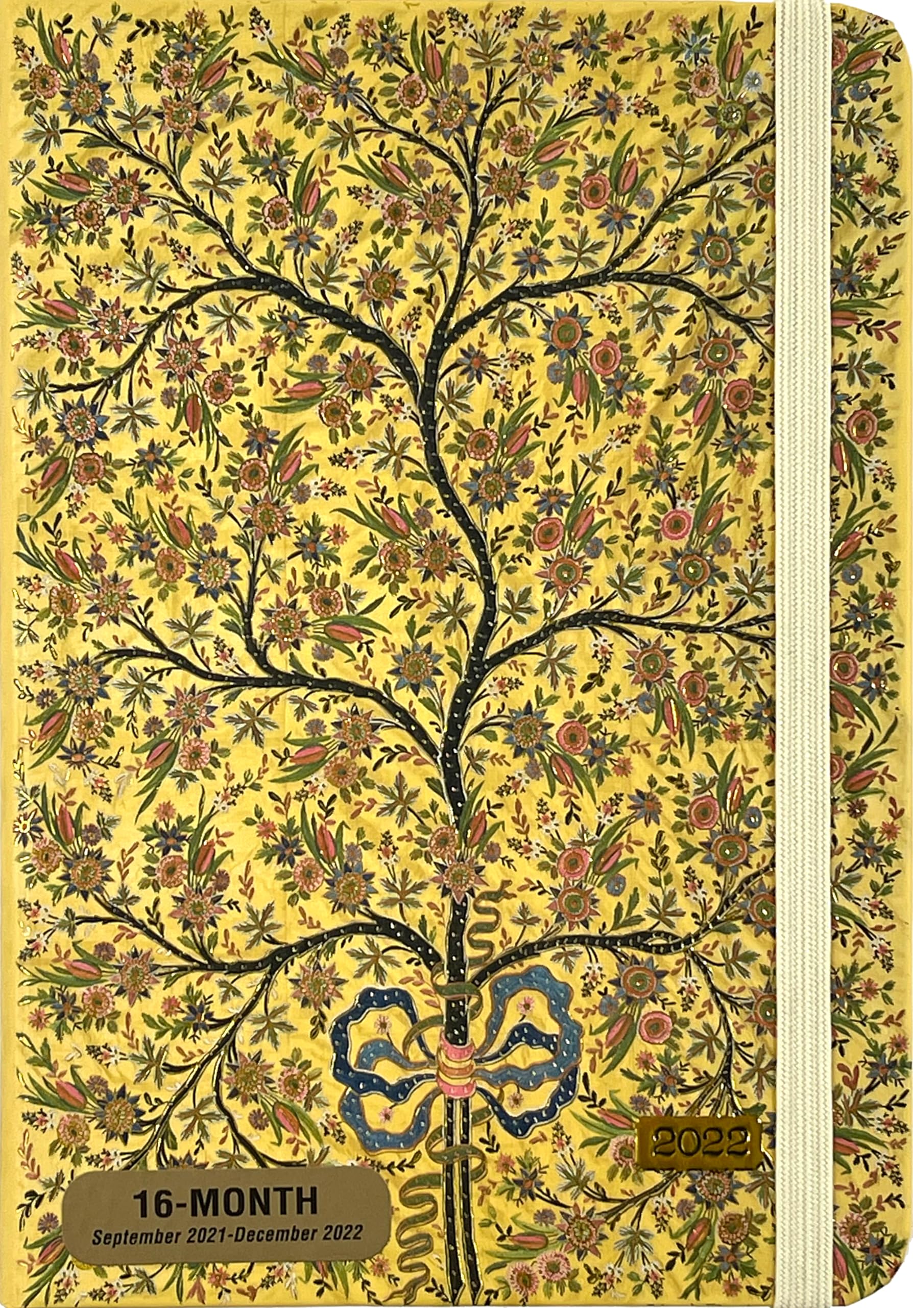 2022 Silk Tree of Life Weekly Planner (16Month Engagement Calendar) (English and Russian Edition),Used
