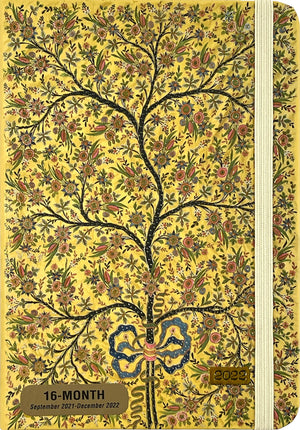 2022 Silk Tree of Life Weekly Planner (16Month Engagement Calendar) (English and Russian Edition),Used