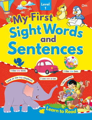 My First Sight Words And Sentences Level - 1