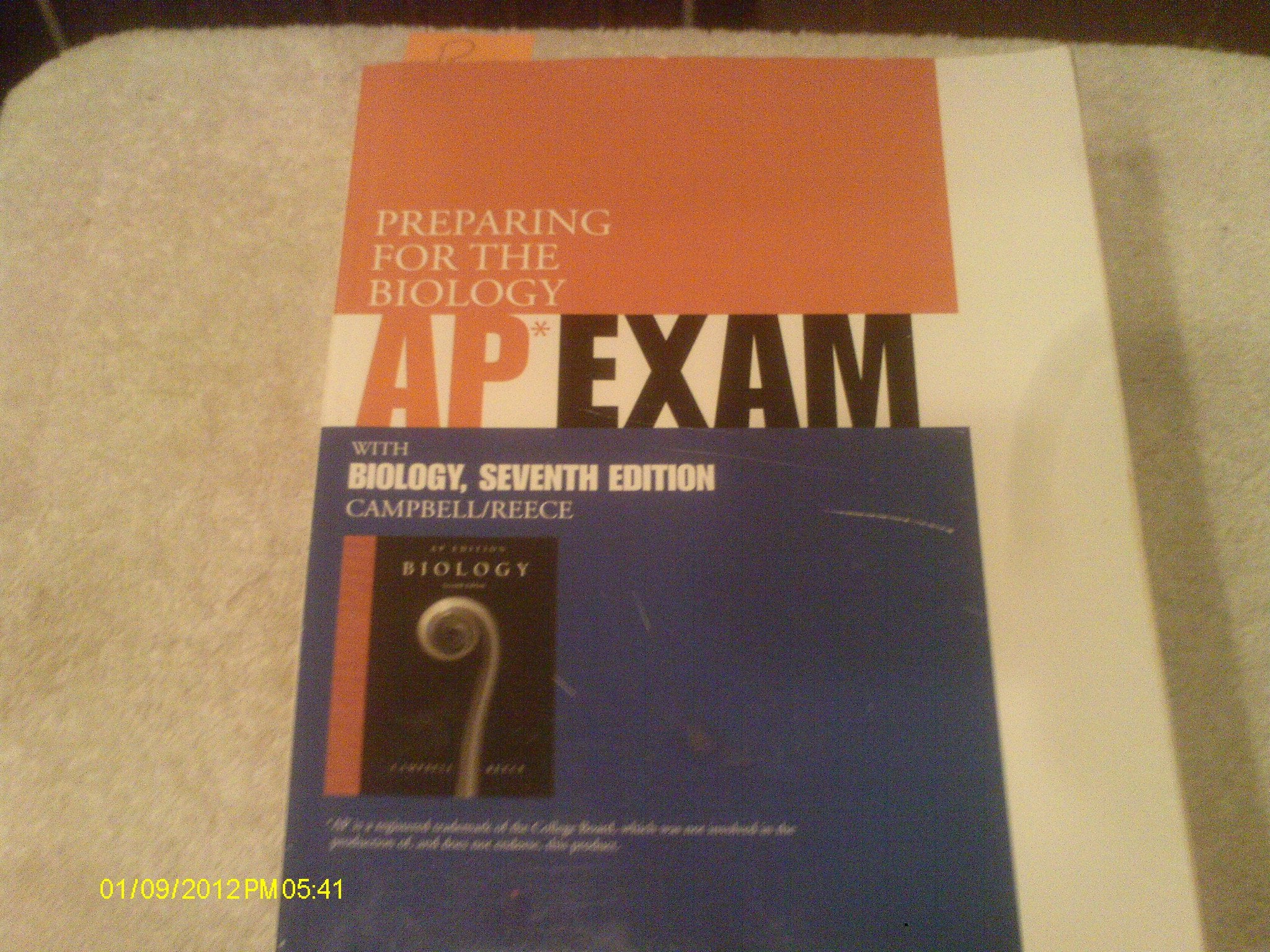 Preparing For The Biology Ap Exam: With Biology,Used