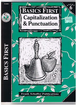 Basics First, Capitalization & Puncutation Grade 6,Used