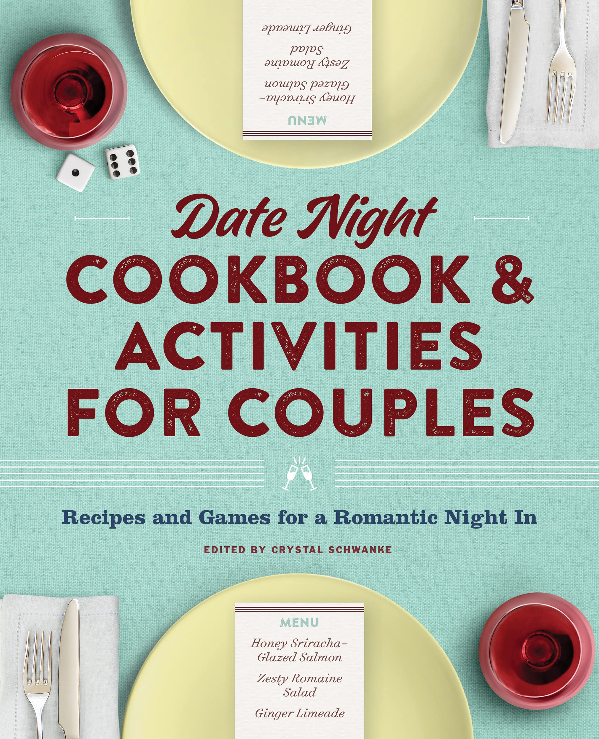Date Night Cookbook And Activities For Couples: Recipes And Games For A Romantic Night In,Used