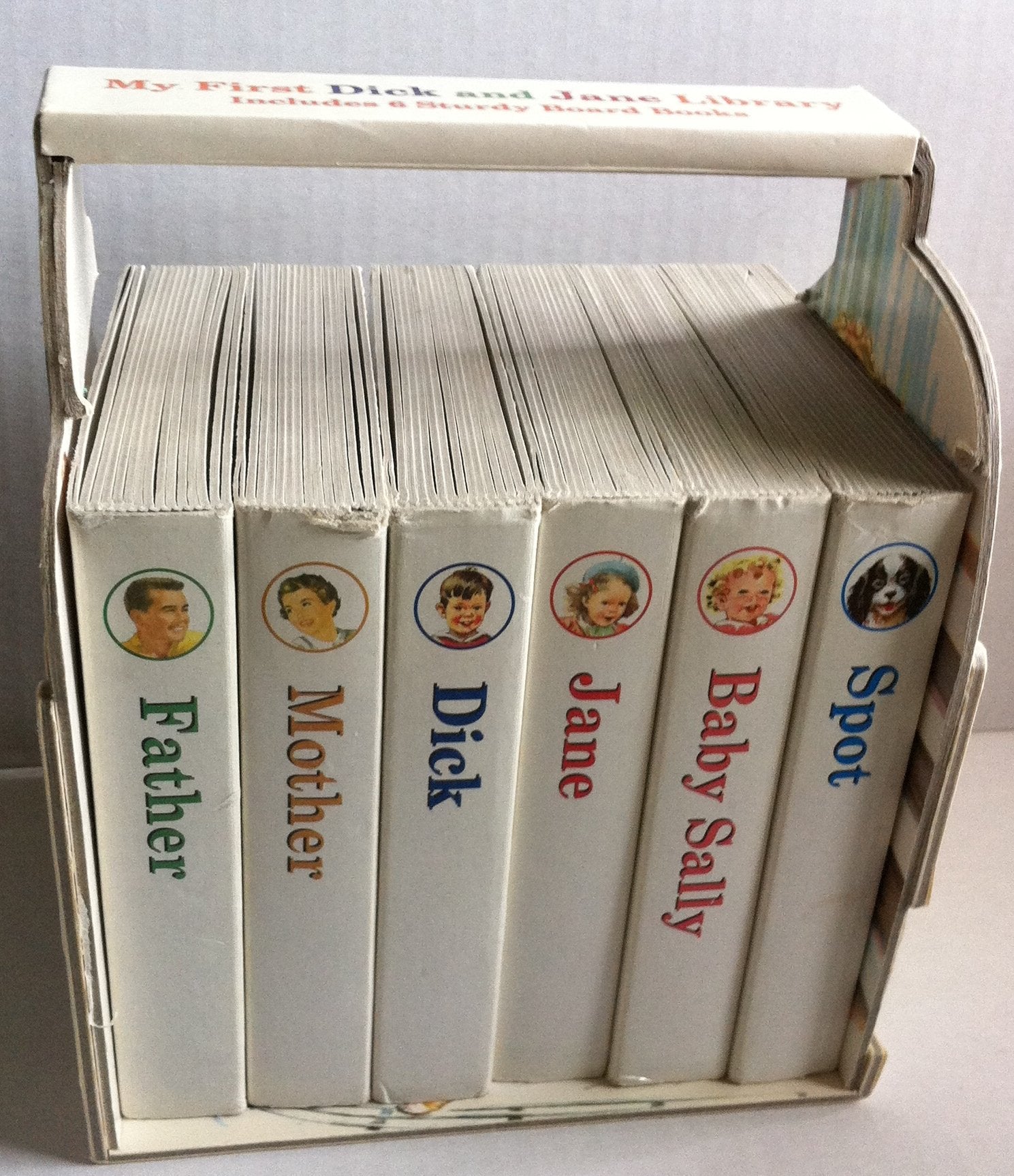 Dick & Jane PicketFence Box Set (6 Board Books) by Scott Foresman (2005) Board book,Used
