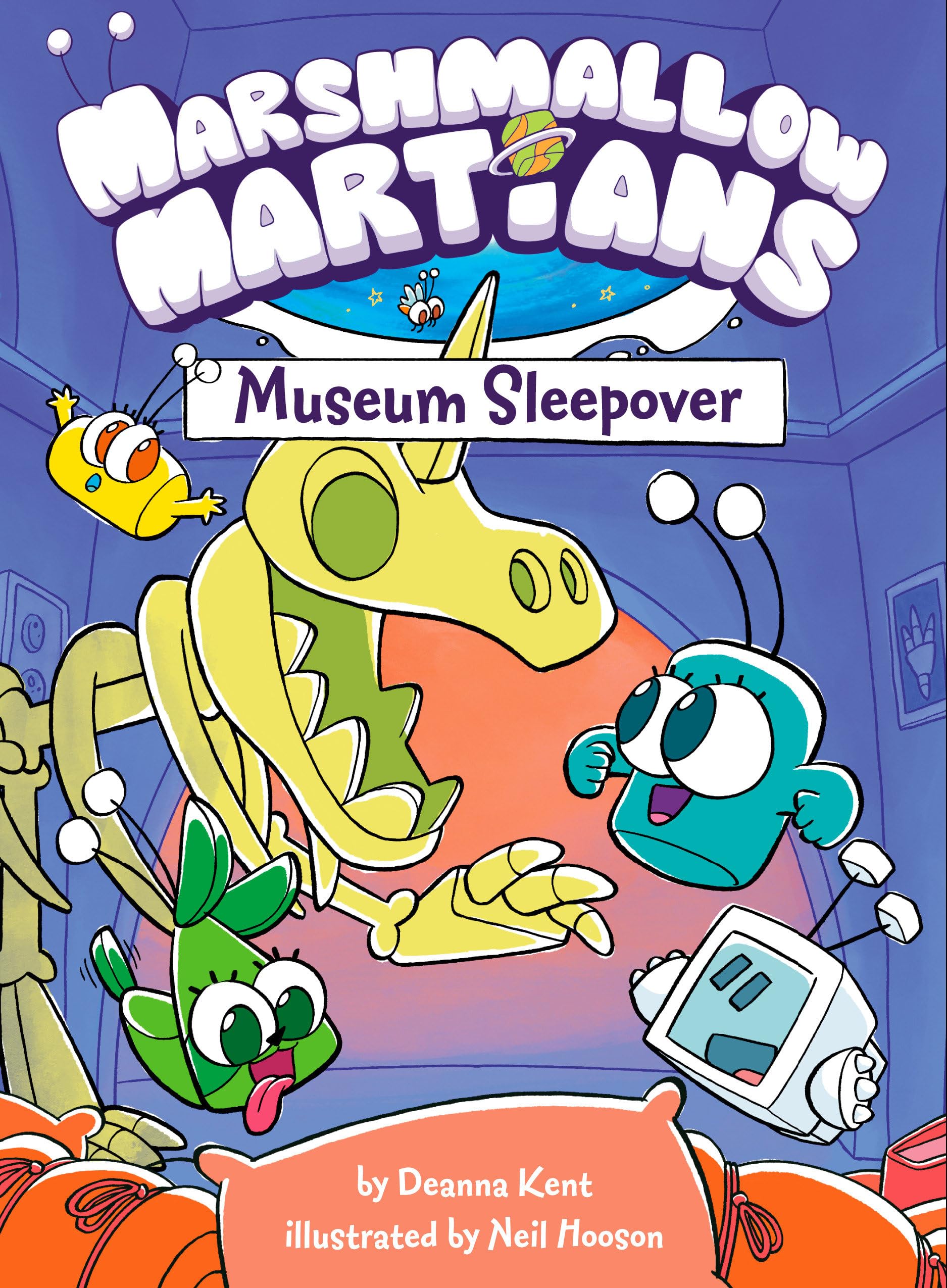 Marshmallow Martians: Museum Sleepover: (A Graphic Novel),Used