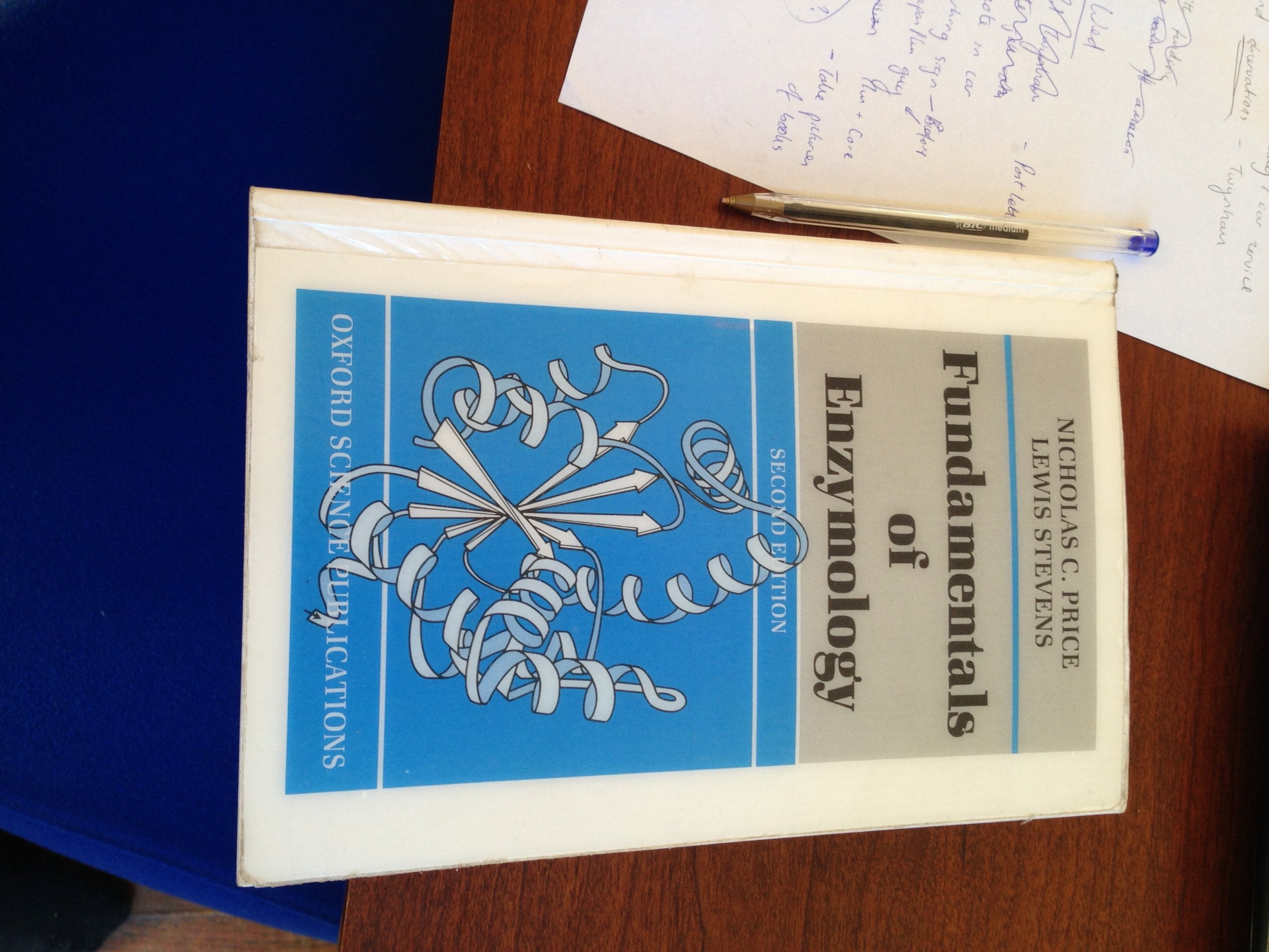 Fundamentals of Enzymology,Used