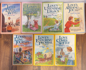Pioneer Love Storiesjanette Okeboxed Set Of 7 Books