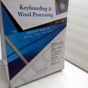 Keyboarding & Word Processing, Lessons 160,Used