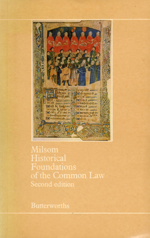 Historical Foundations Of The Common Law-new,New