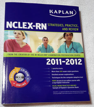 Kaplan NCLEXRN 20112012 Edition with CDROM: Strategies, Practice, and Review,Used