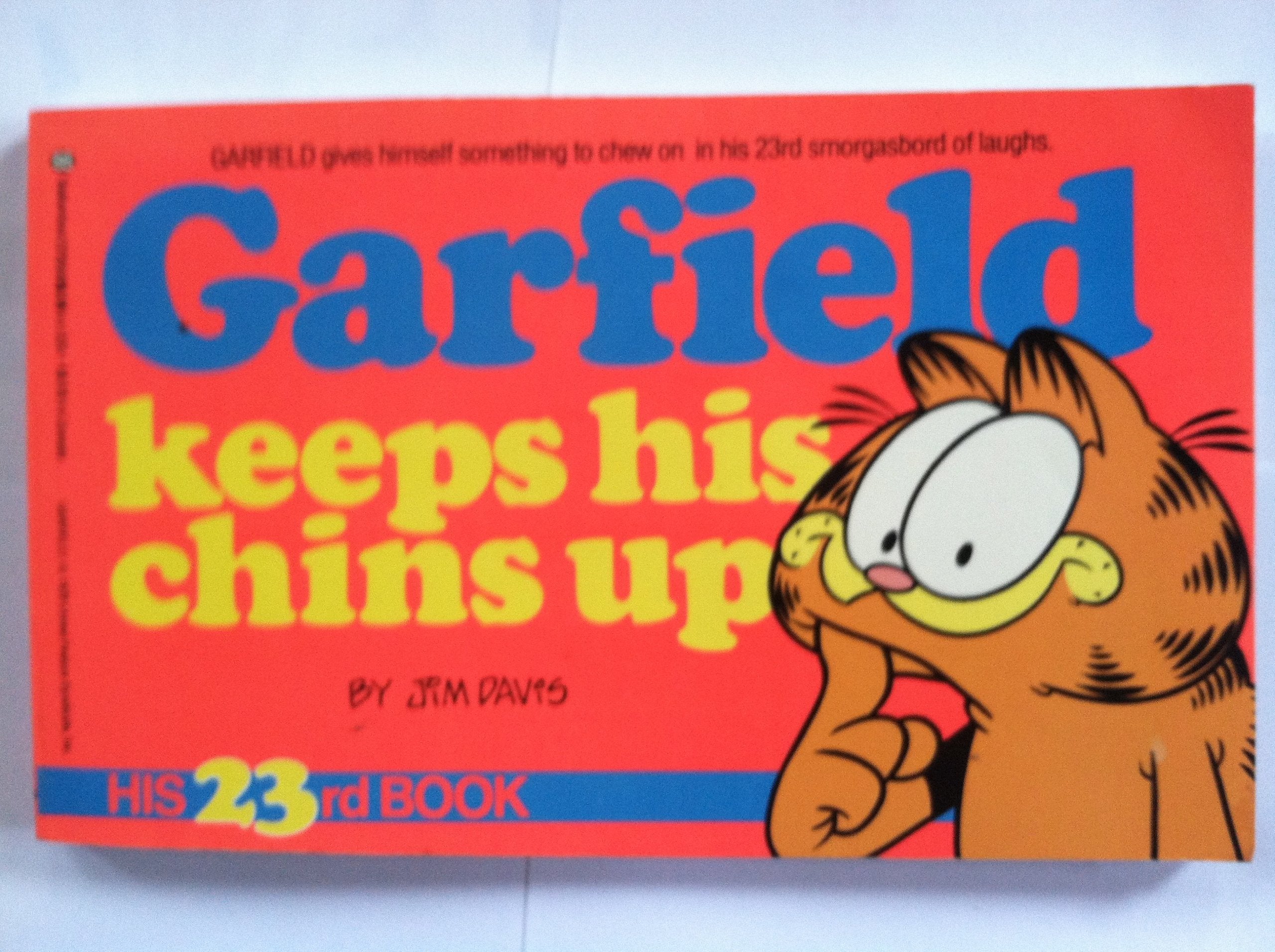 Garfield Keeps His Chins Up,New