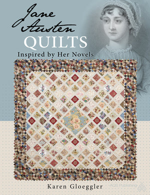 Jane Austens Quilt Inspired by Her Novels,Used