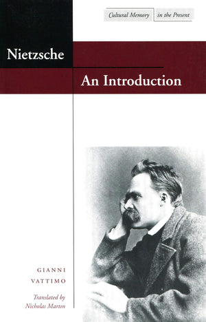 Nietzsche: An Introduction (Cultural Memory In The Present),New