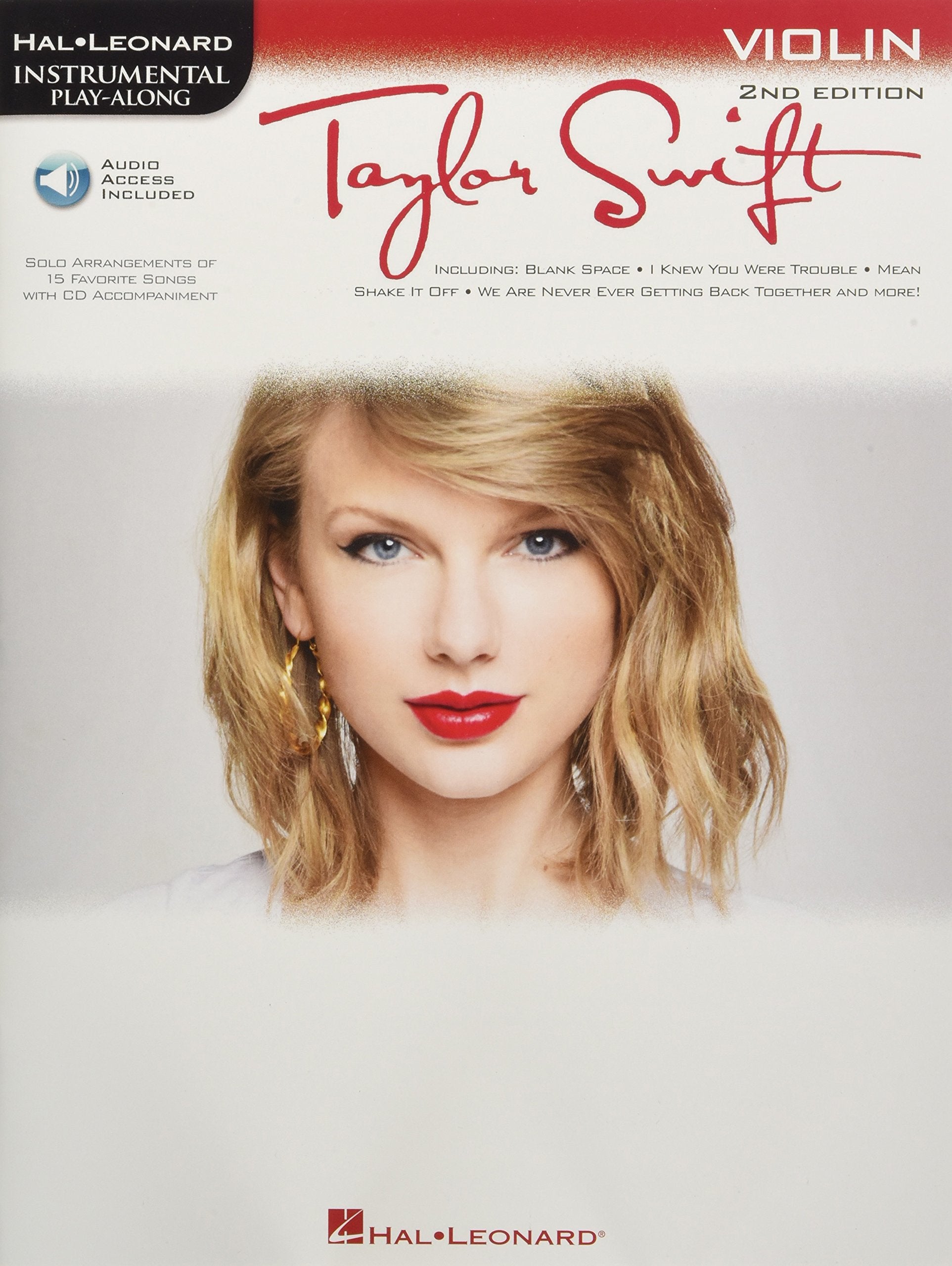 Taylor Swift  2nd Edition: Violin PlayAlong Book/Online Audio (Instrumental PlayAlong),Used