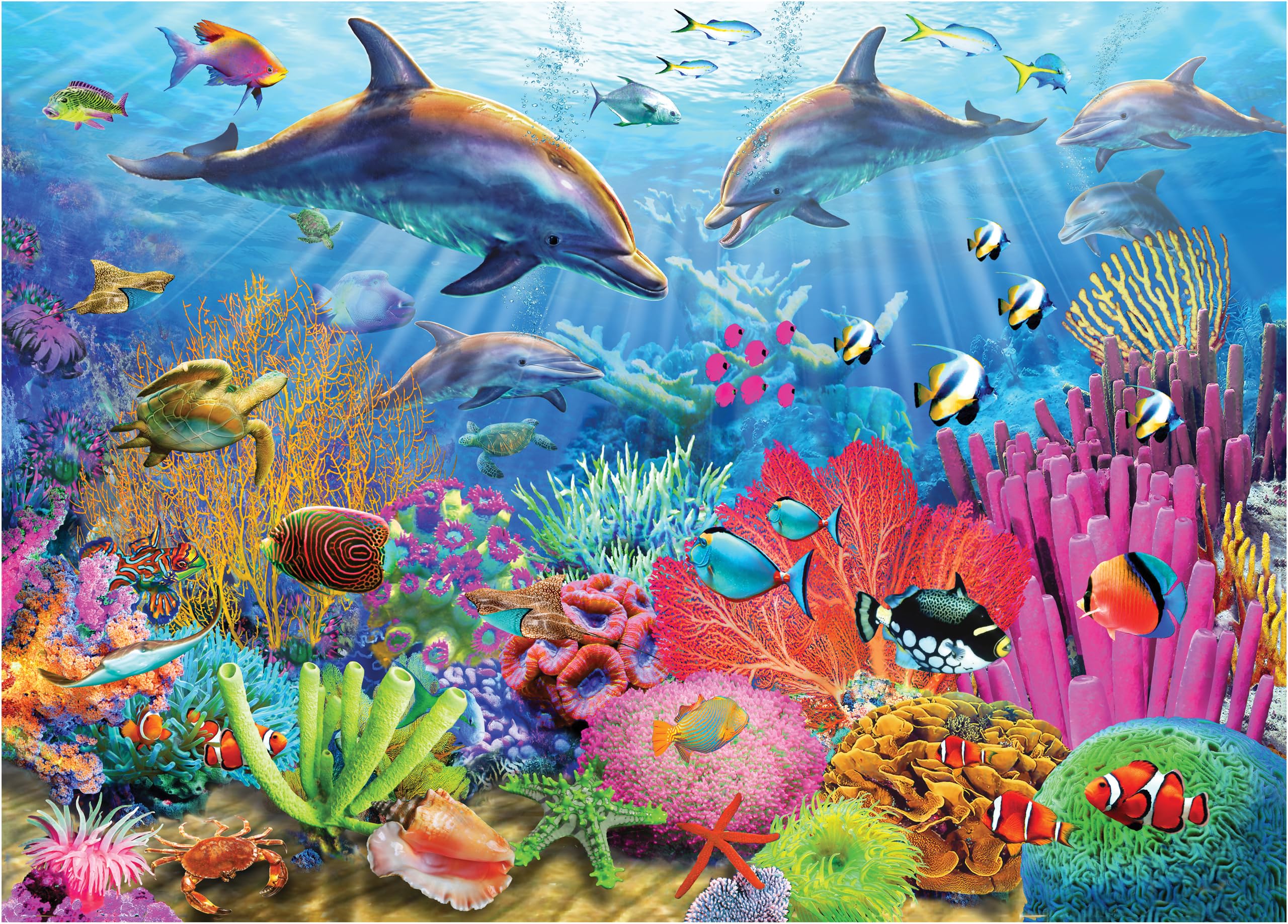 PETER PAUPER PRESS Coral Reef Jigsaw Puzzle: 1000 Pieces,New
