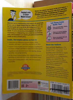 Painting and Wallpapering for Dummies,Used