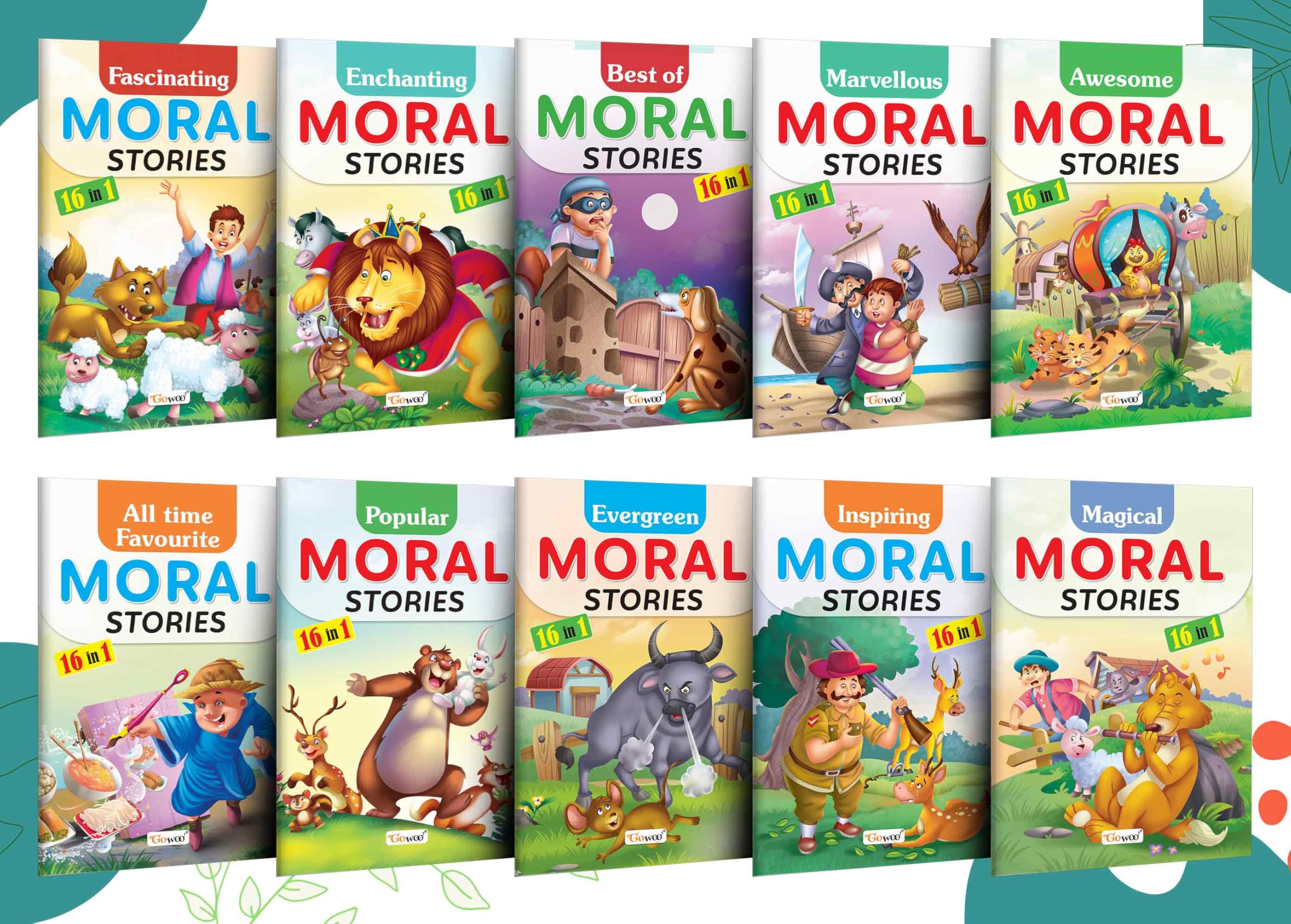 Lkg Class Picture Story Book : Story Books For Children, All In One Essential Story Book, Gift Set For Kids Picture Library Set Of 10 Story Books