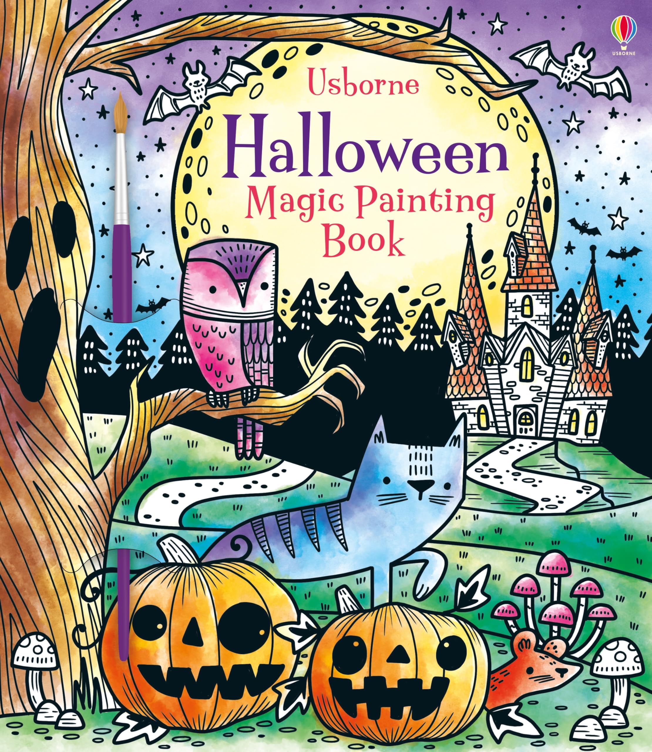 Halloween Magic Painting Book: A Spooktacular Halloween Activity Book for Kids with Magical Watercolor Fun, Perfect for Fall 202,New