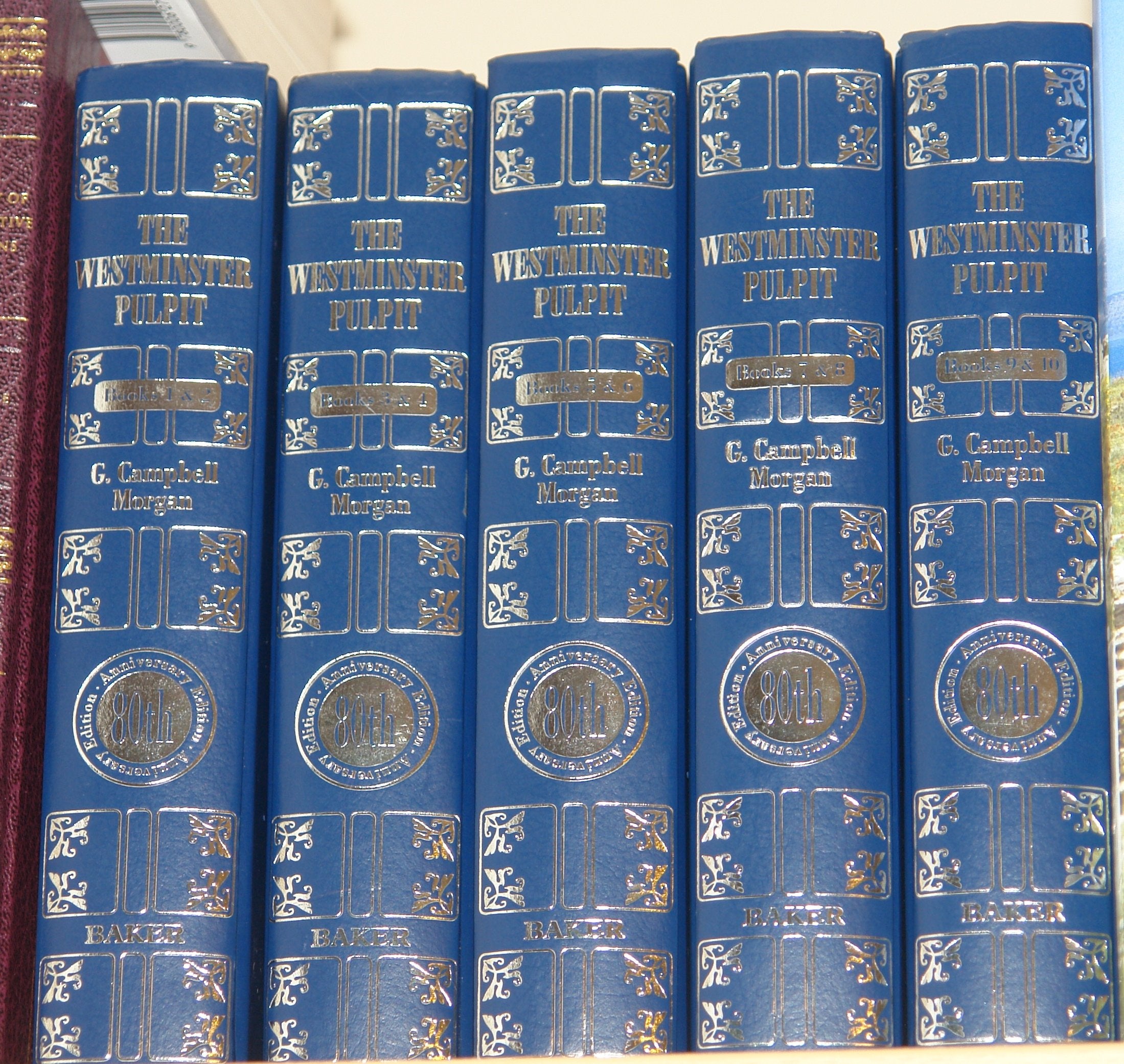 The Westminster Pulpit (5 volume set),Used