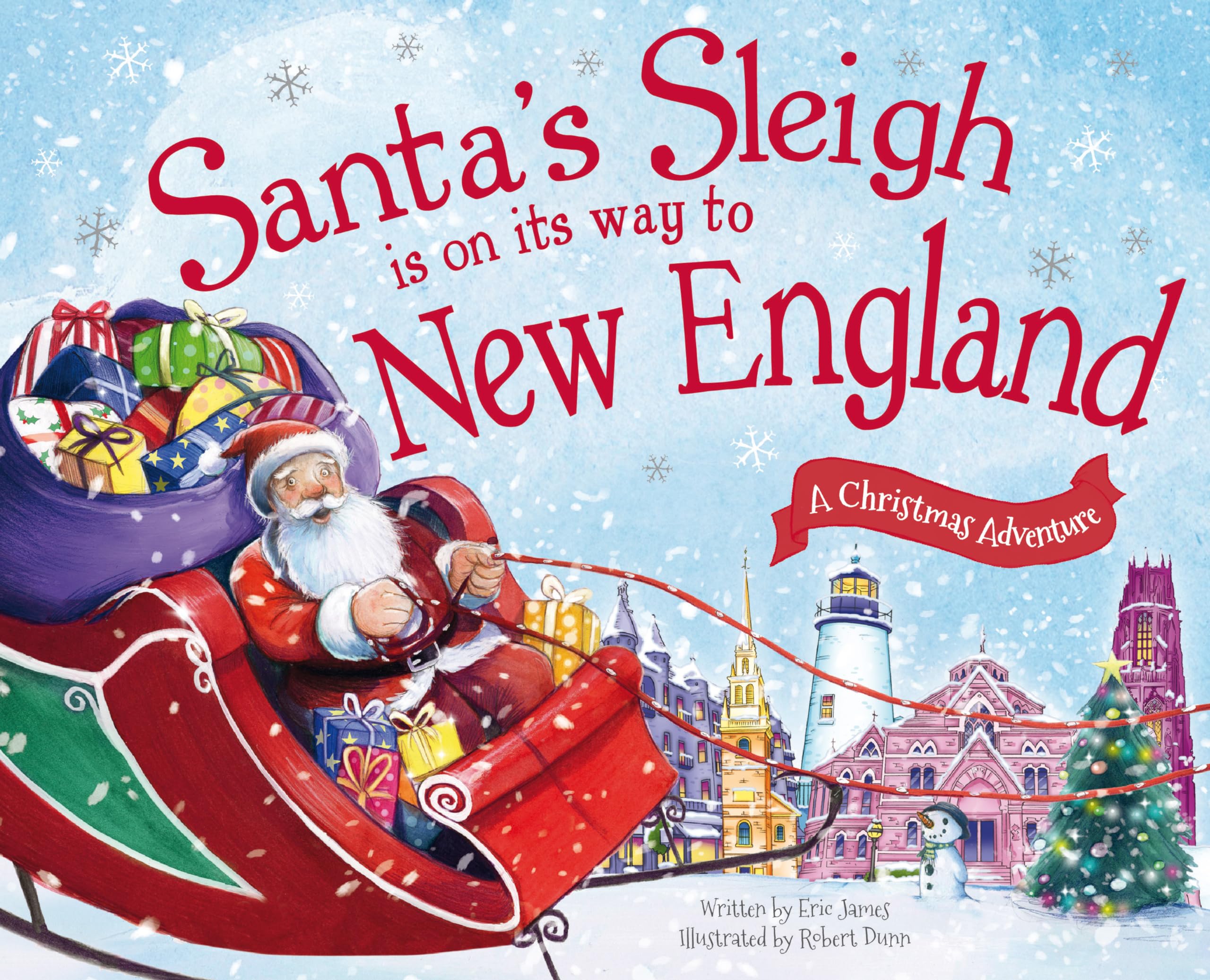 Santa's Sleigh Is on Its Way to New England: A Christmas Adventure,Used