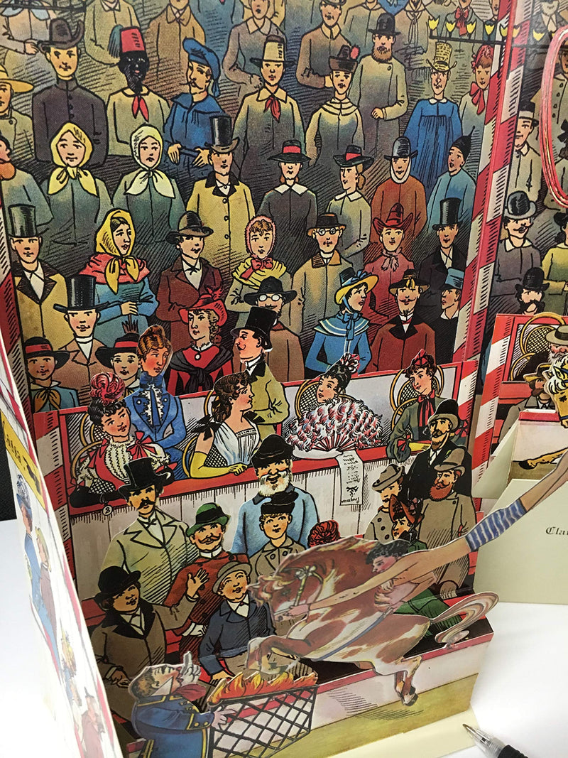 Lothar Meggendorfer's International circus: A reproduction of the antique popup book,Used