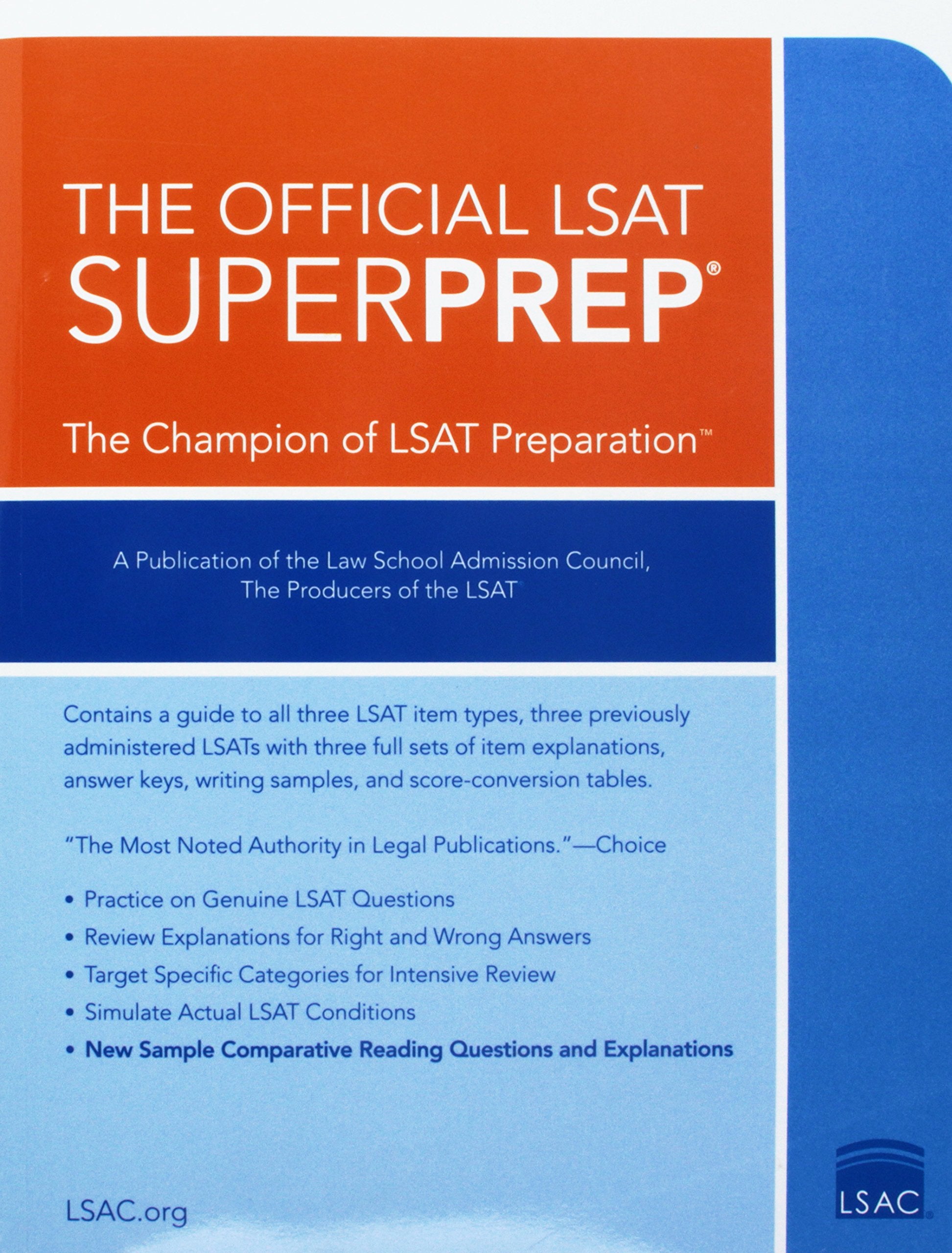 The Official Lsat Superprep: The Champion Of Lsat Prep,New