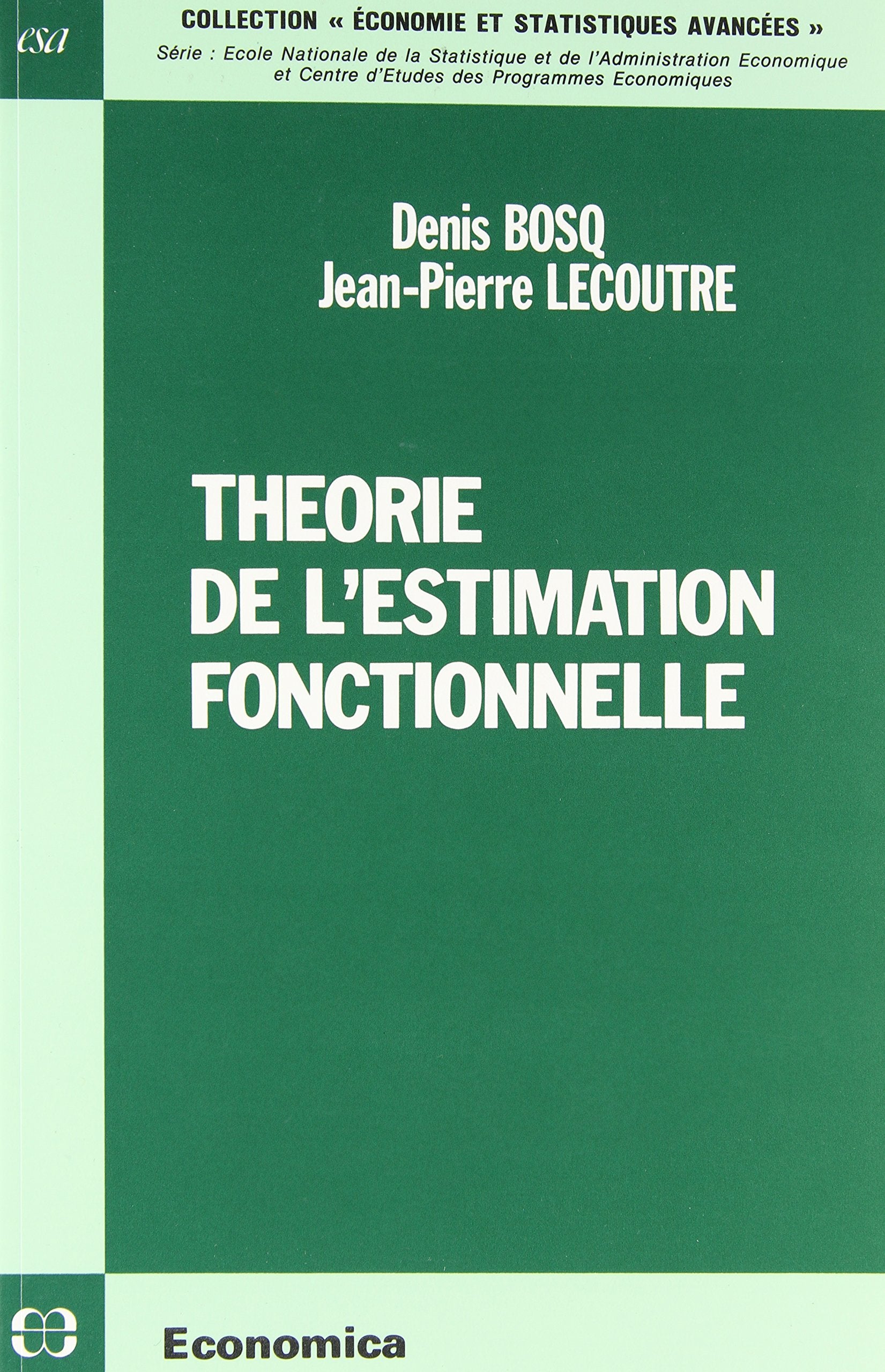 Thorie de l'estimation fonctionnelle,Used