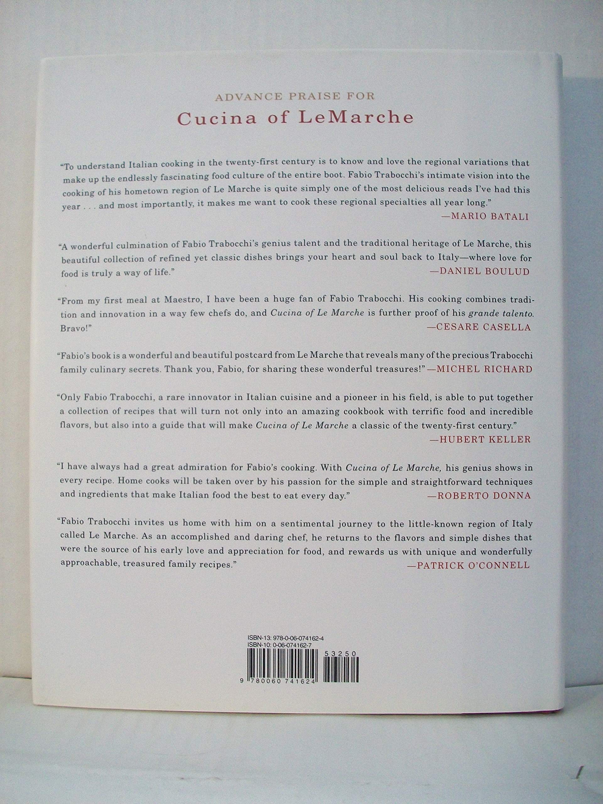 Cucina Of Le Marche: A Chef'S Treasury Of Recipes From Italy'S Last Culinary Frontier