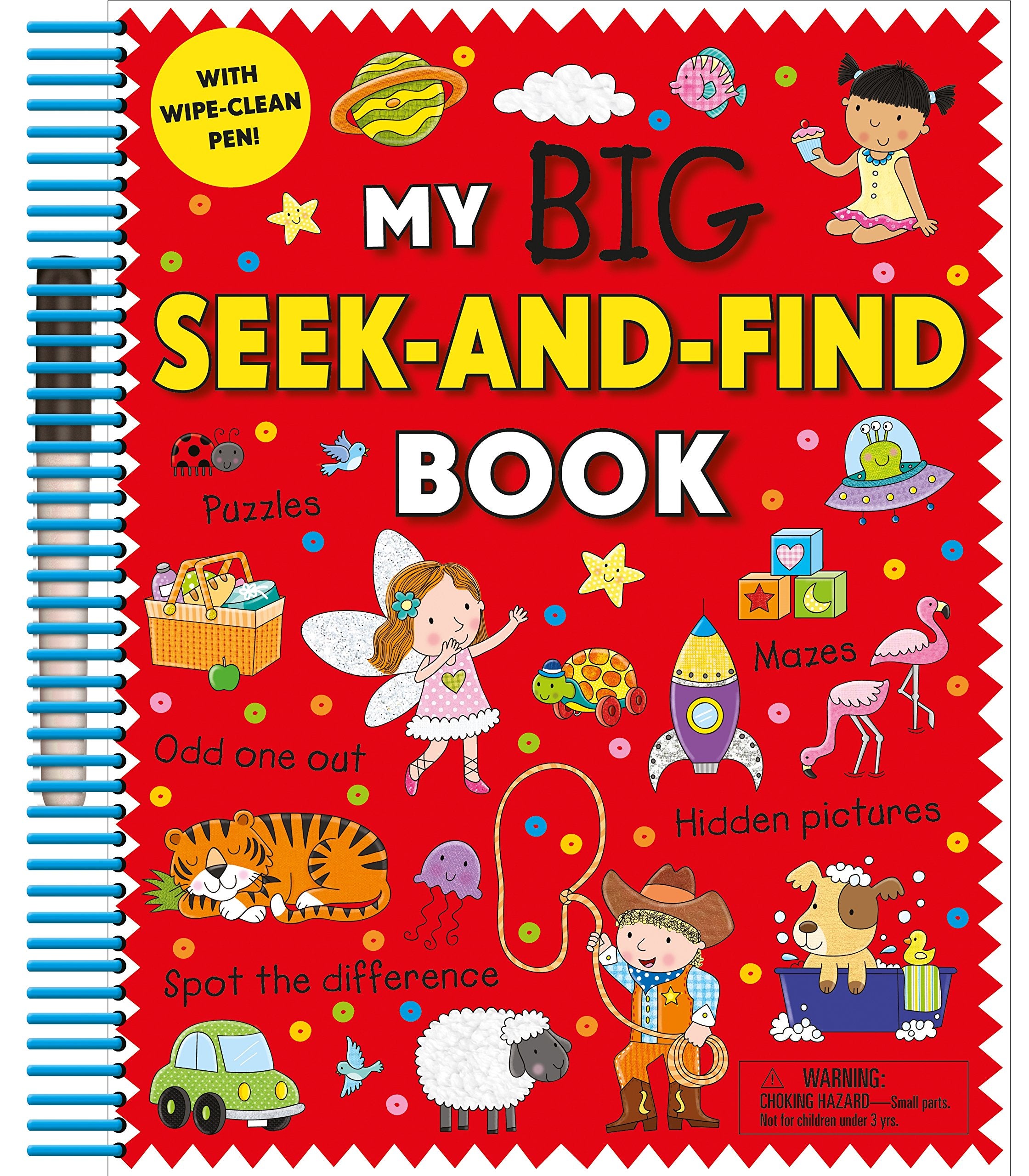 My Big SeekandFind Book: with wipeclean pen!,Used