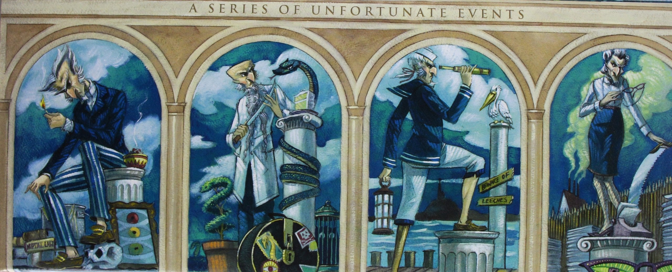 Series of Unfortunate Events Box Th,Used