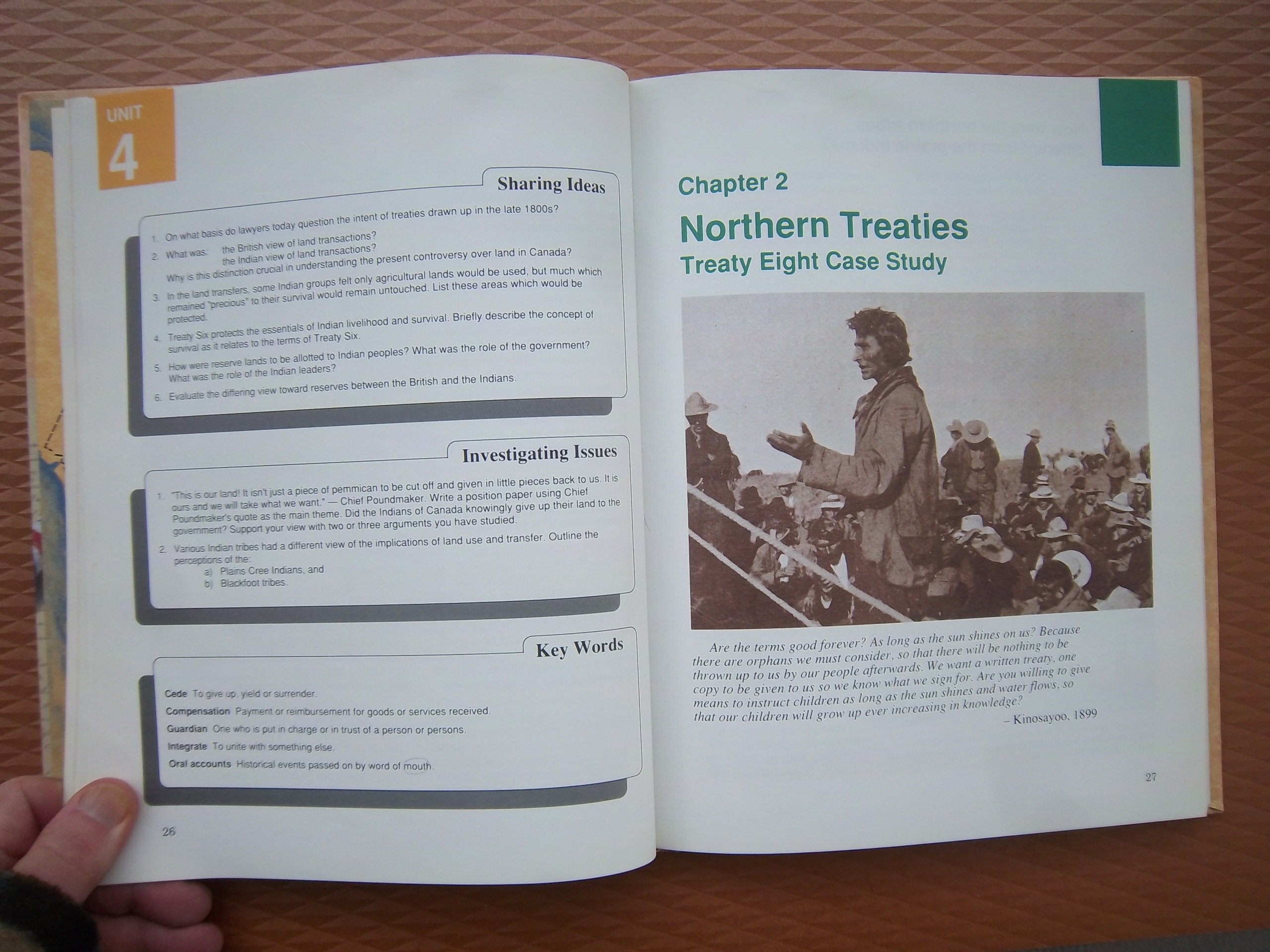 Legacy Indian Treaty Relationships,Used