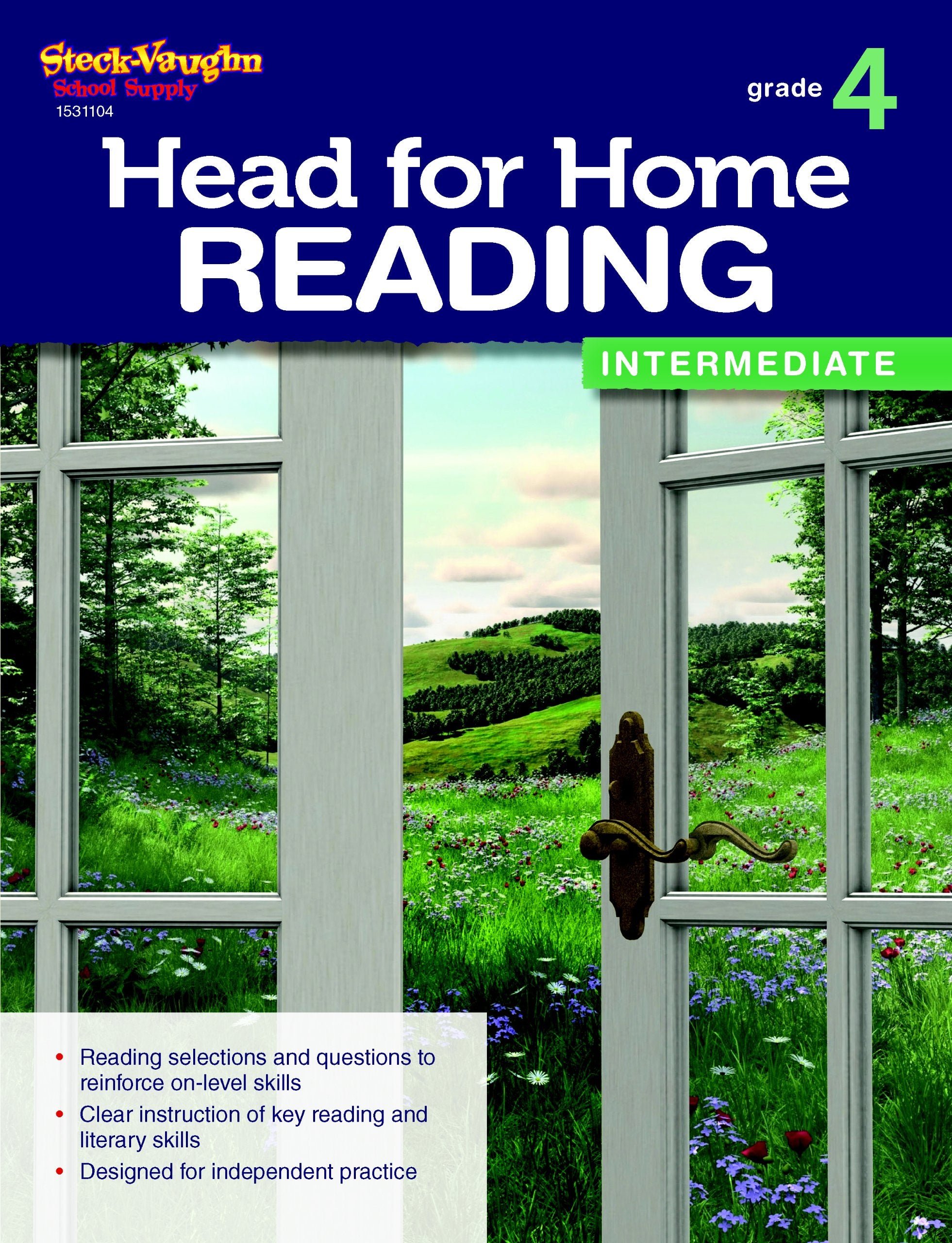 Head for Home Reading: Intermediate Workbook Grade 4,Used
