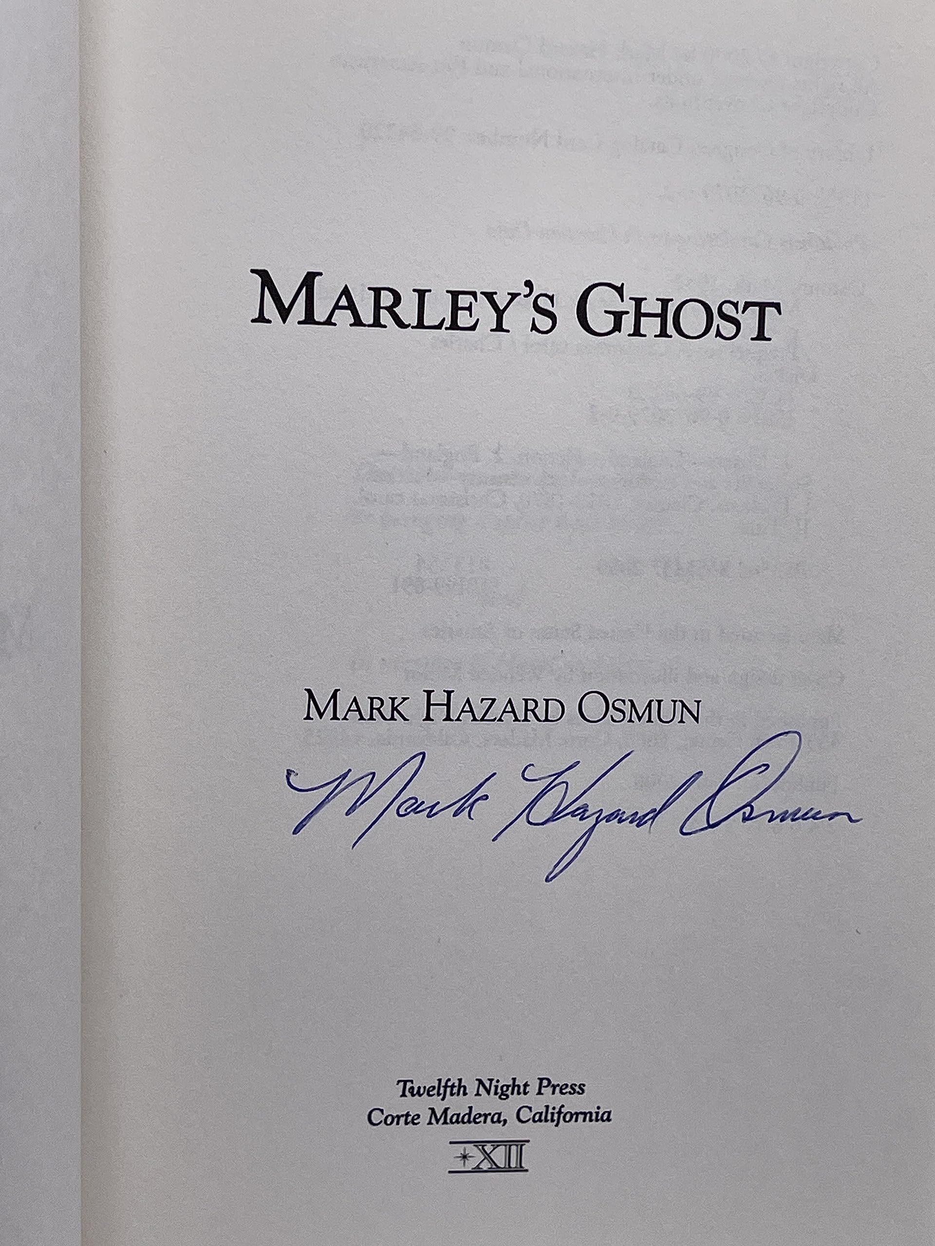 Marley'S Ghost