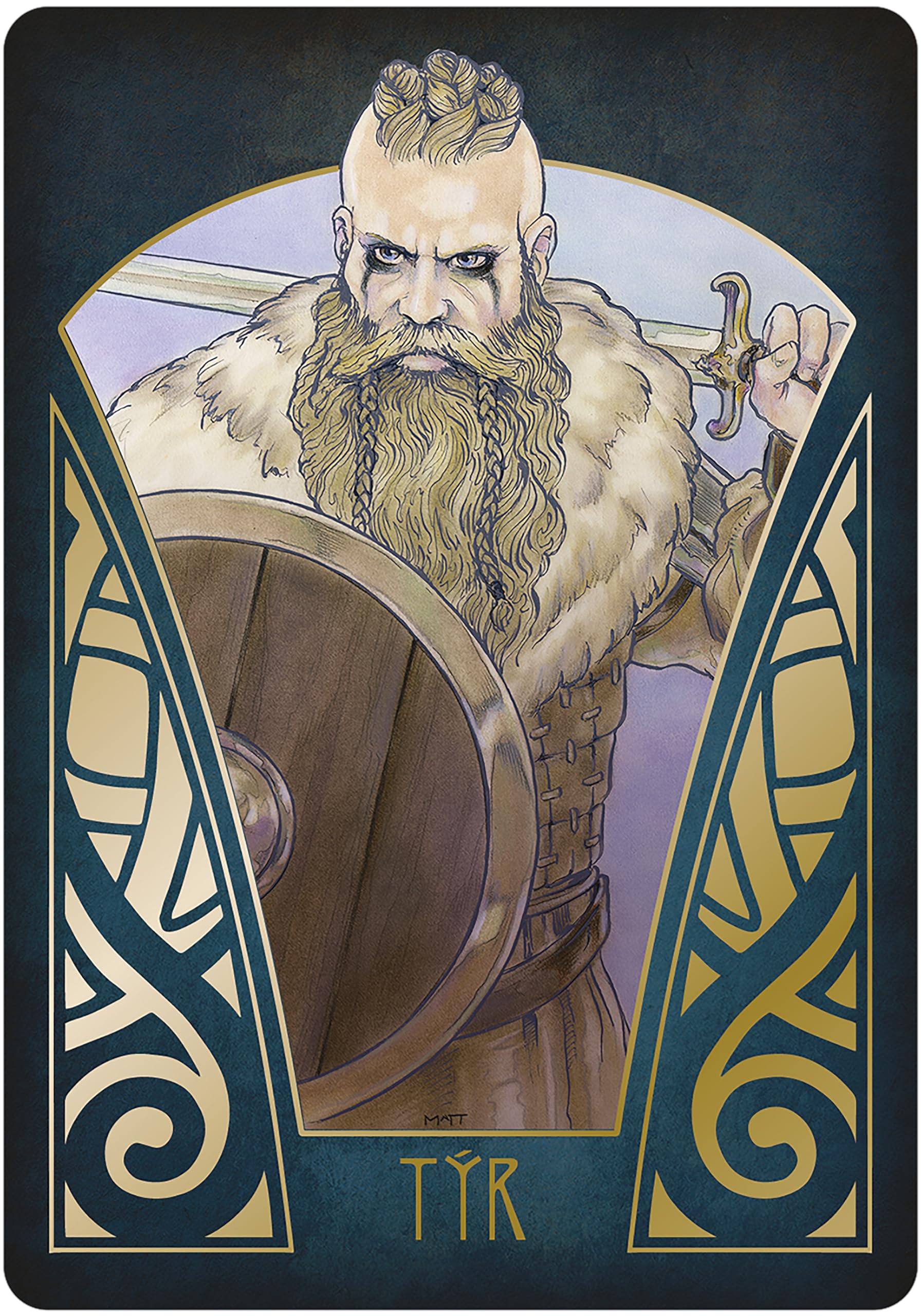 Gjallarhorn: A Norse Oracle Deck,Used
