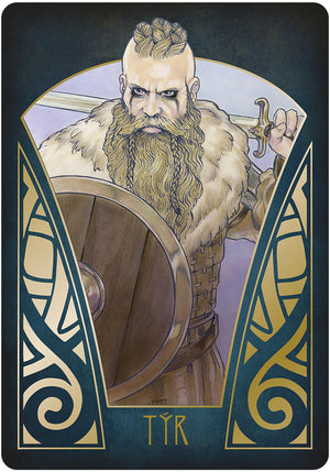 Gjallarhorn: A Norse Oracle Deck,Used