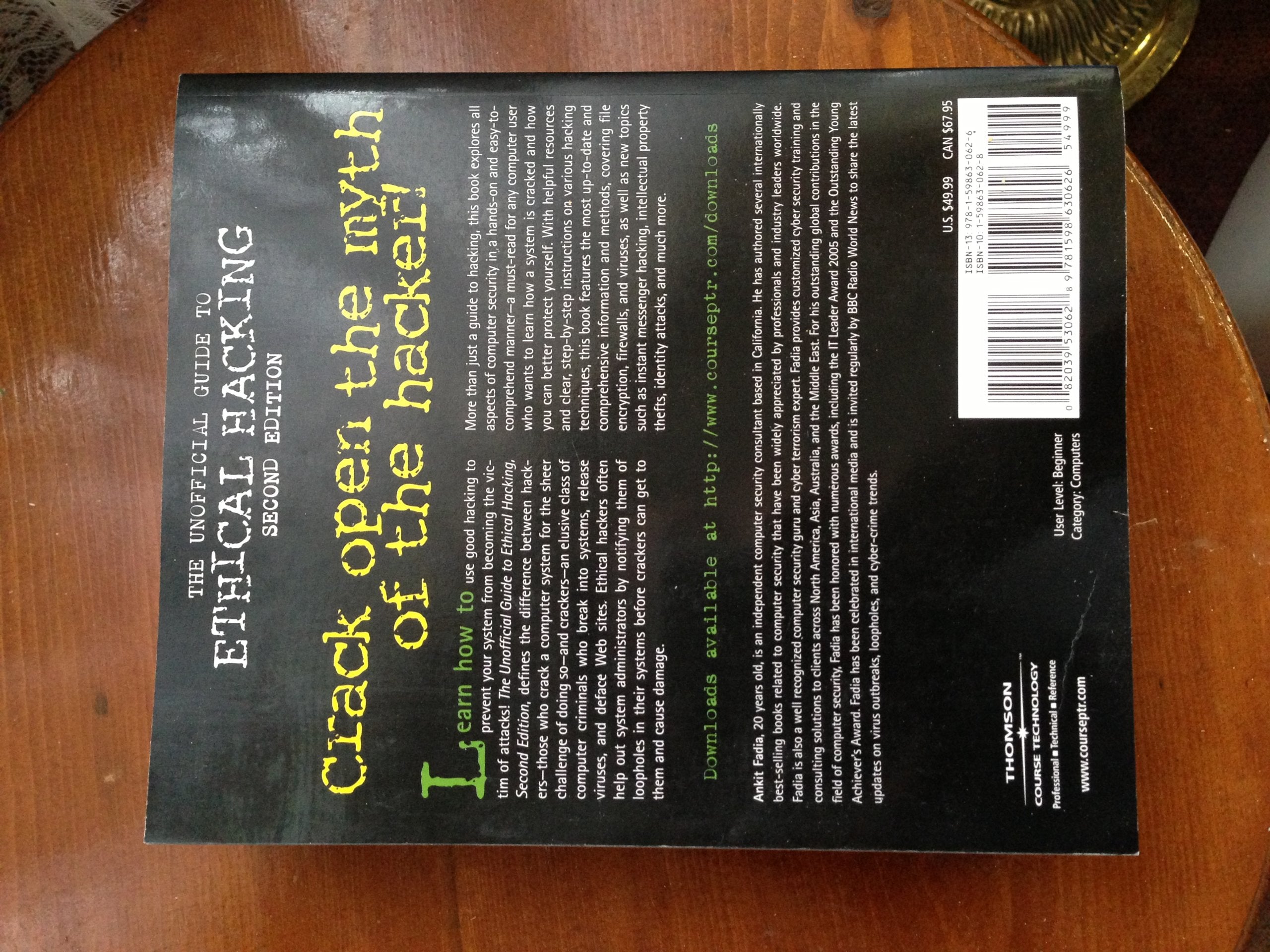 The Unofficial Guide to Ethical Hacking,Used