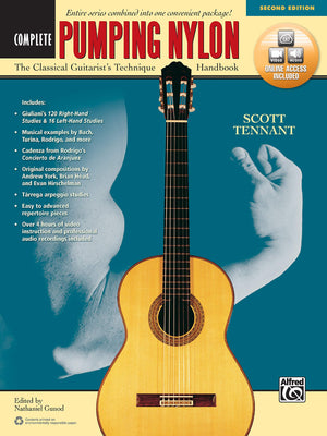 Pumping Nylon  Complete: The Classical Guitarist's Technique Handbook, Book & Online Video/Audio (Pumping Nylon Series),Used