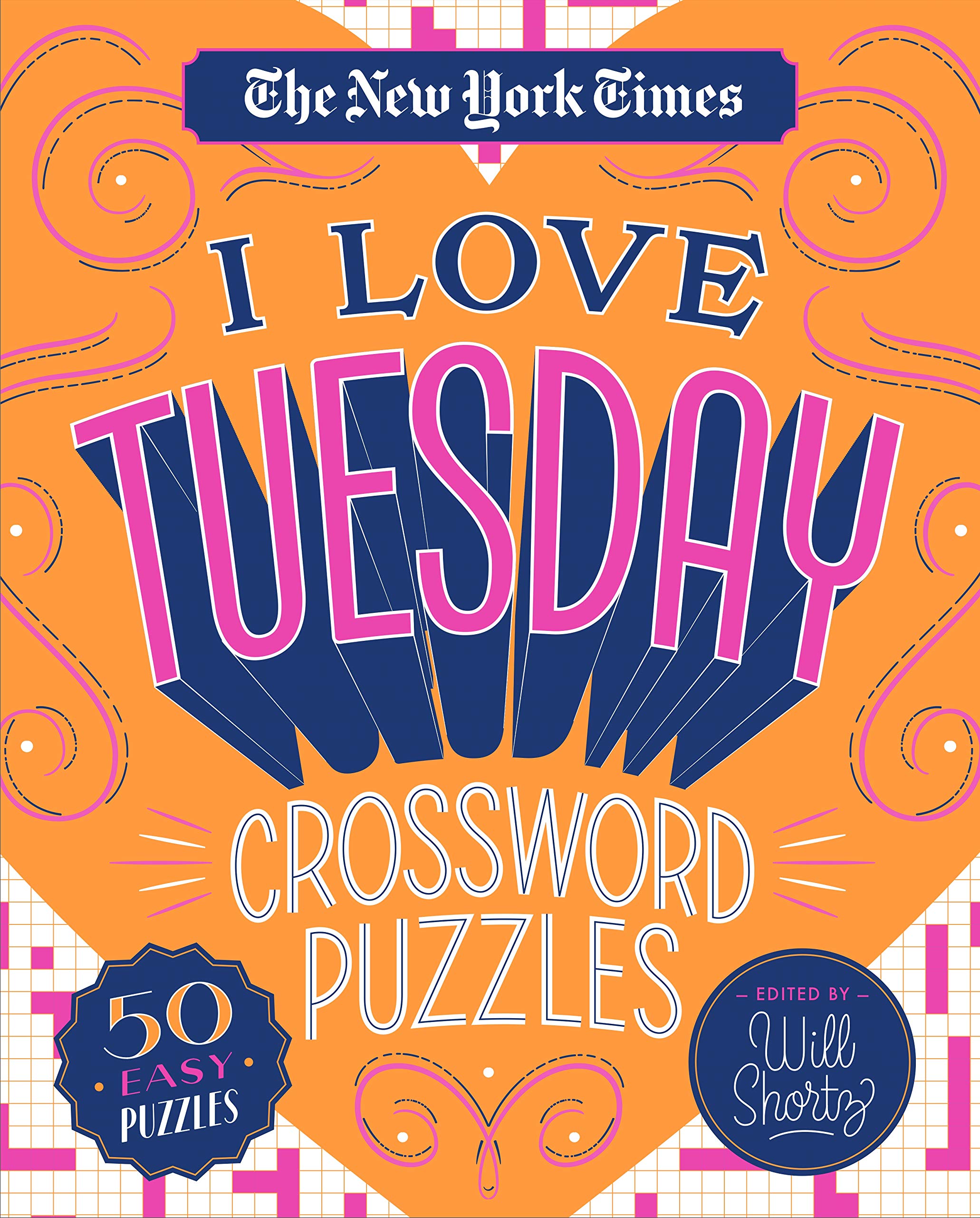 The New York Times I Love Tuesday Crossword Puzzles: 50 Easy Puzzles,Used