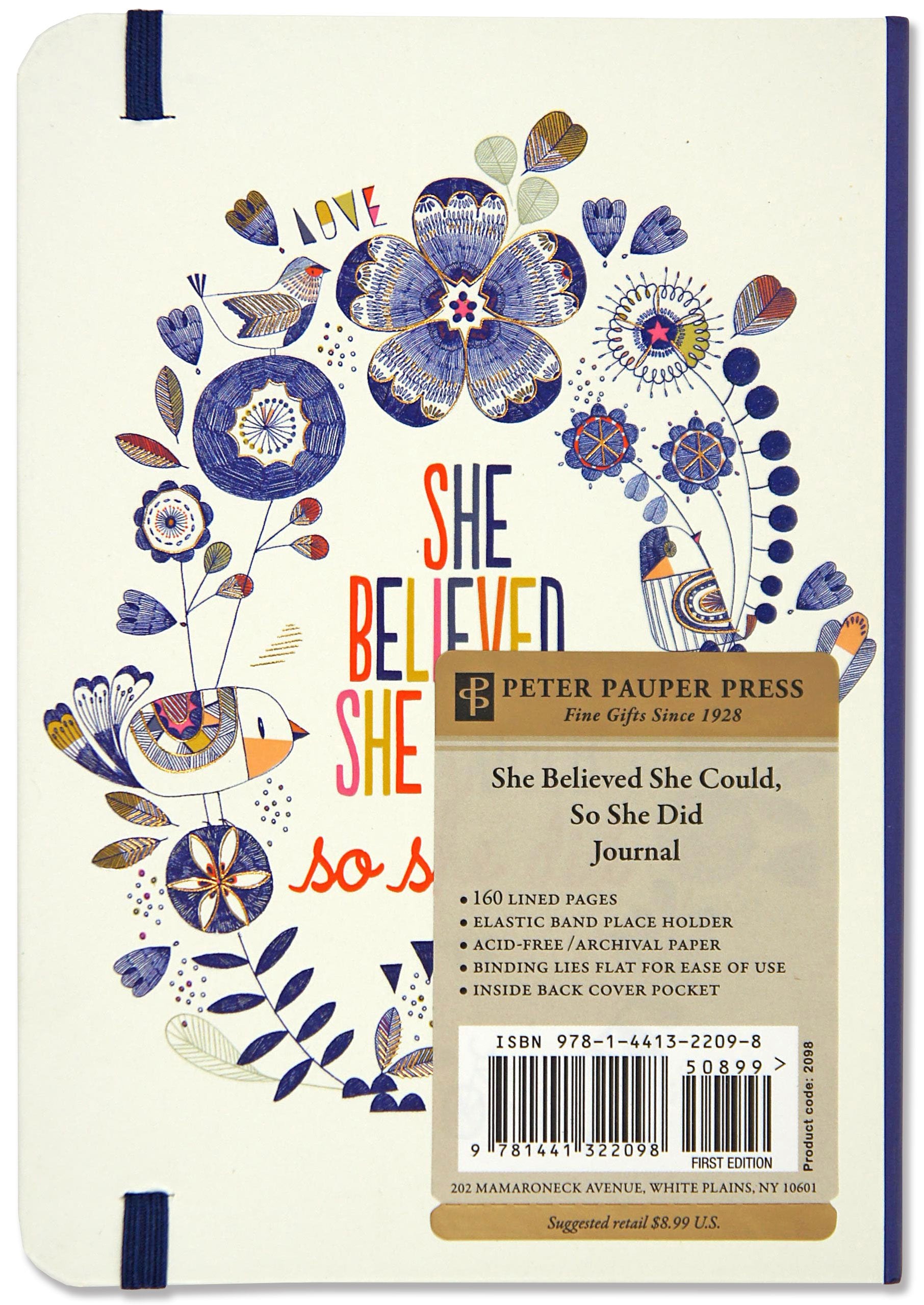 She Believed Journal (Diary, Notebook),Used