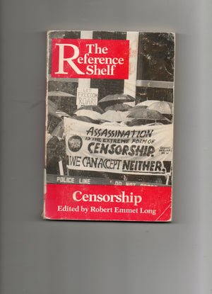 Censorship (Reference Shelf),Used