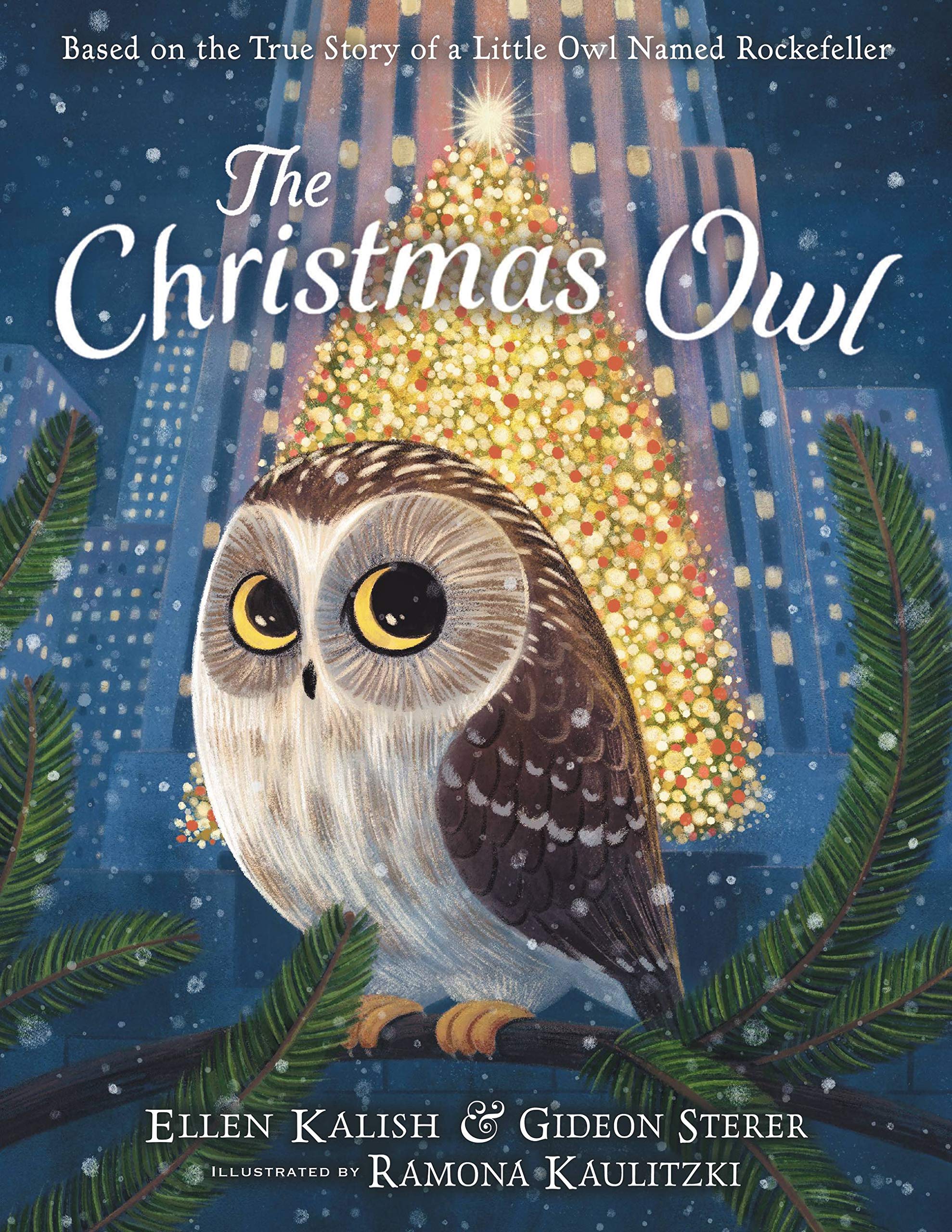 The Christmas Owl: Based On The True Story Of A Little Owl Named Rockefeller,New