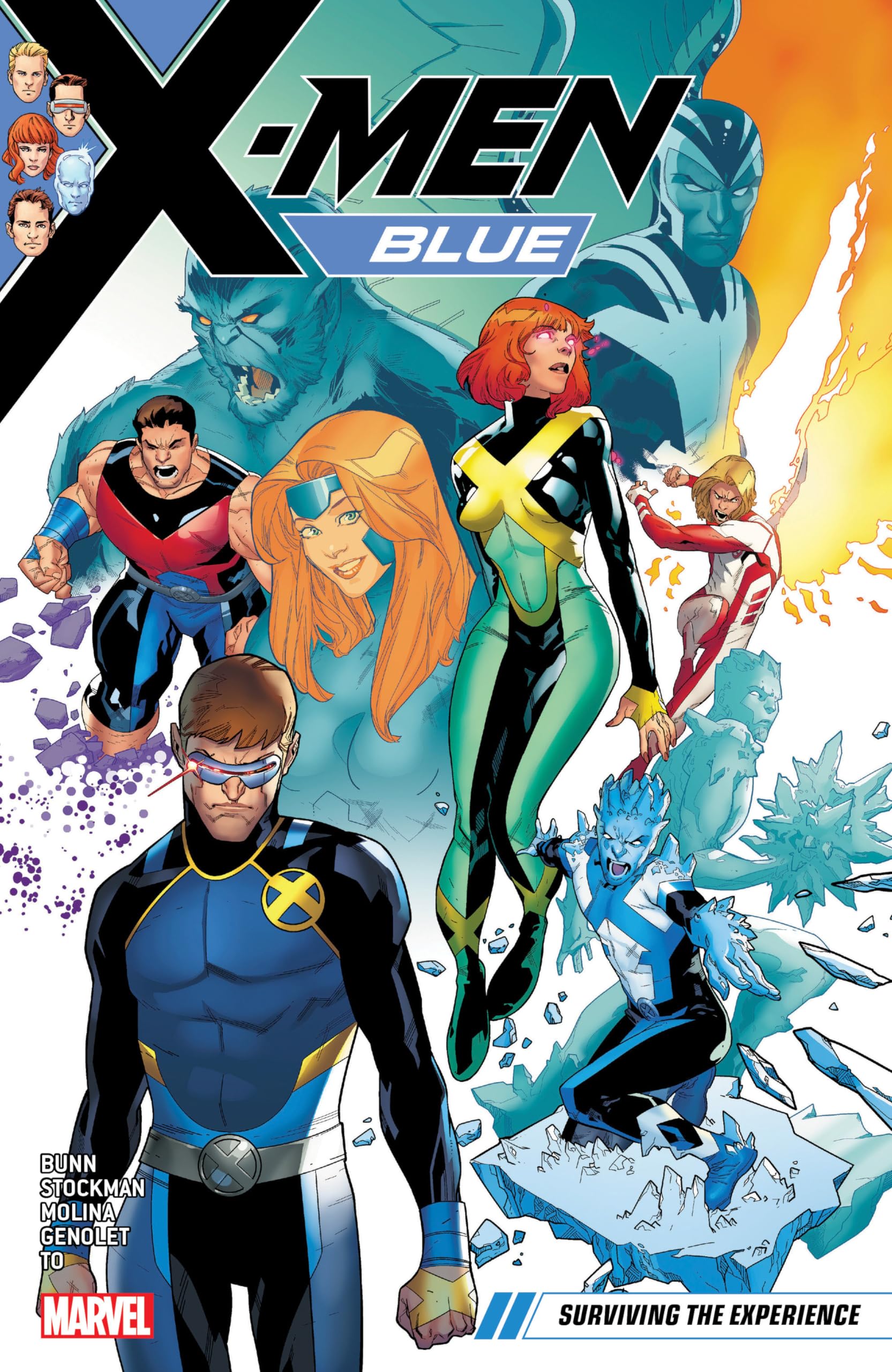 XMEN BLUE VOL. 5: SURVIVING THE EXPERIENCE,Used
