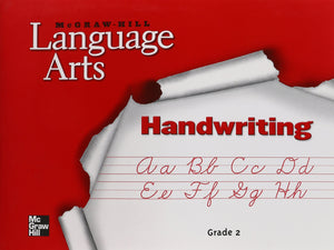 McGrawHill Language Arts, Grade 2, Handwriting Cursive Workbook/Blackline Masters (OLDER ELEMENTARY LANGUAGE ARTS),Used
