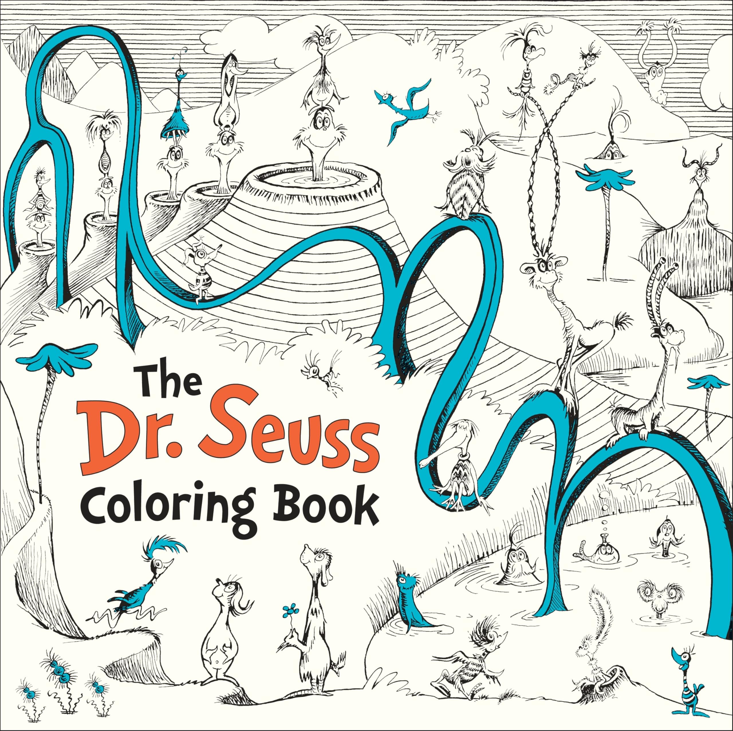 The Dr. Seuss Coloring Book,Used