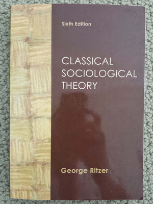 Social Theory: The Multicultural, Global, and Classic Readings,Used