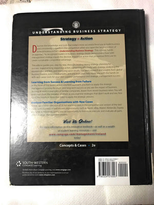 Understanding Business Strategy: Concepts and Cases (Strategic Management),Used