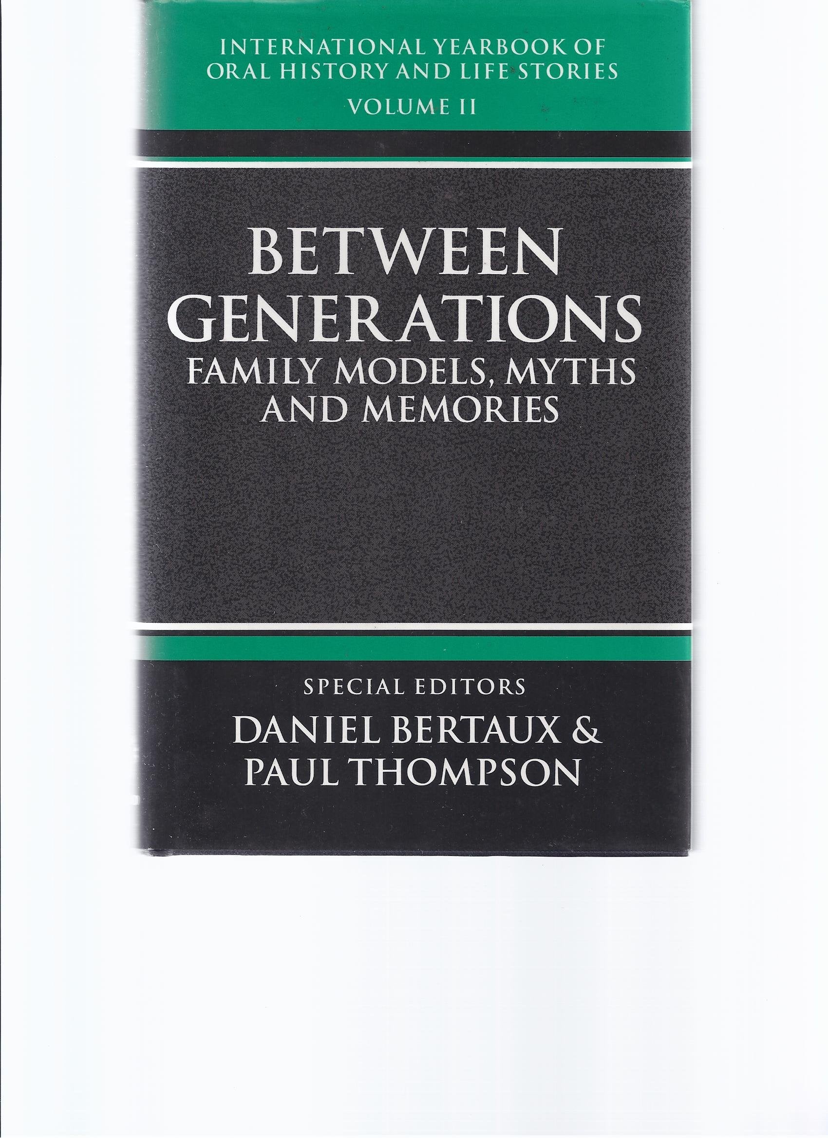 International Yearbook of Oral History and Life Stories,Used