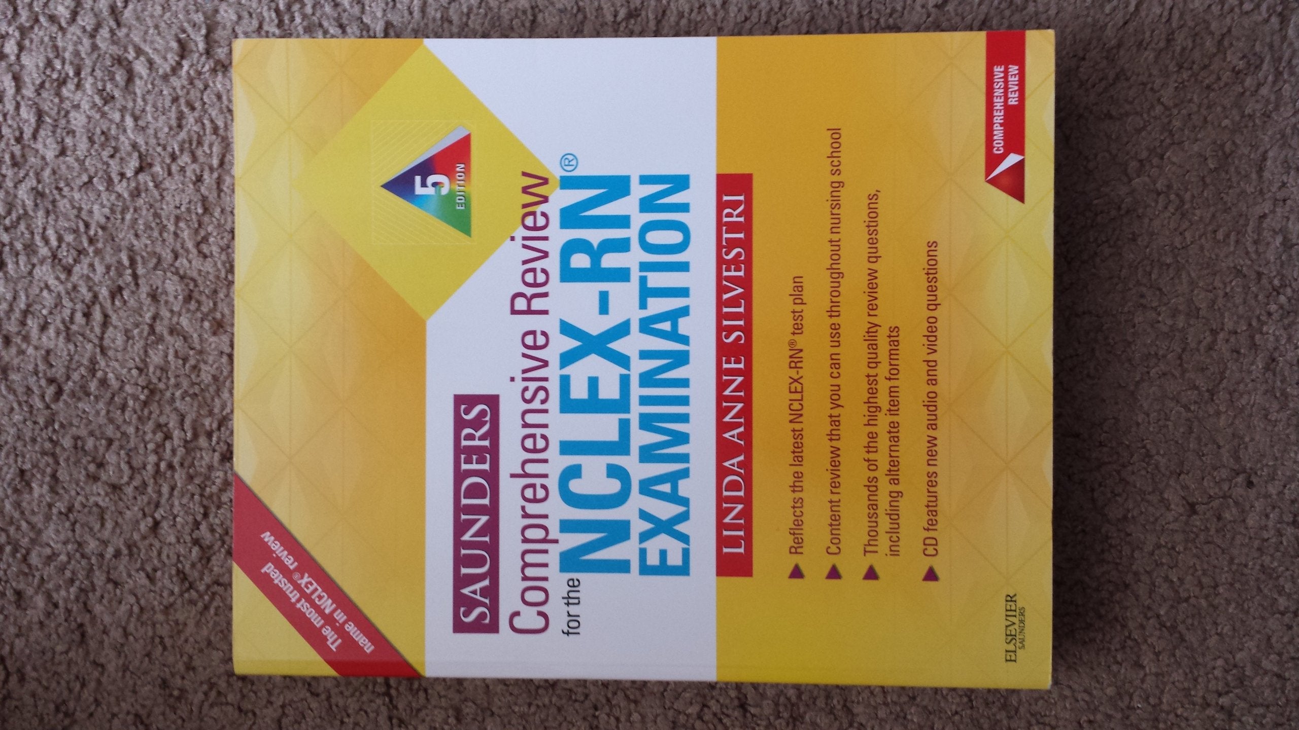 Saunders Comprehensive Review for the NCLEXRN Examination, 5th Edition,Used
