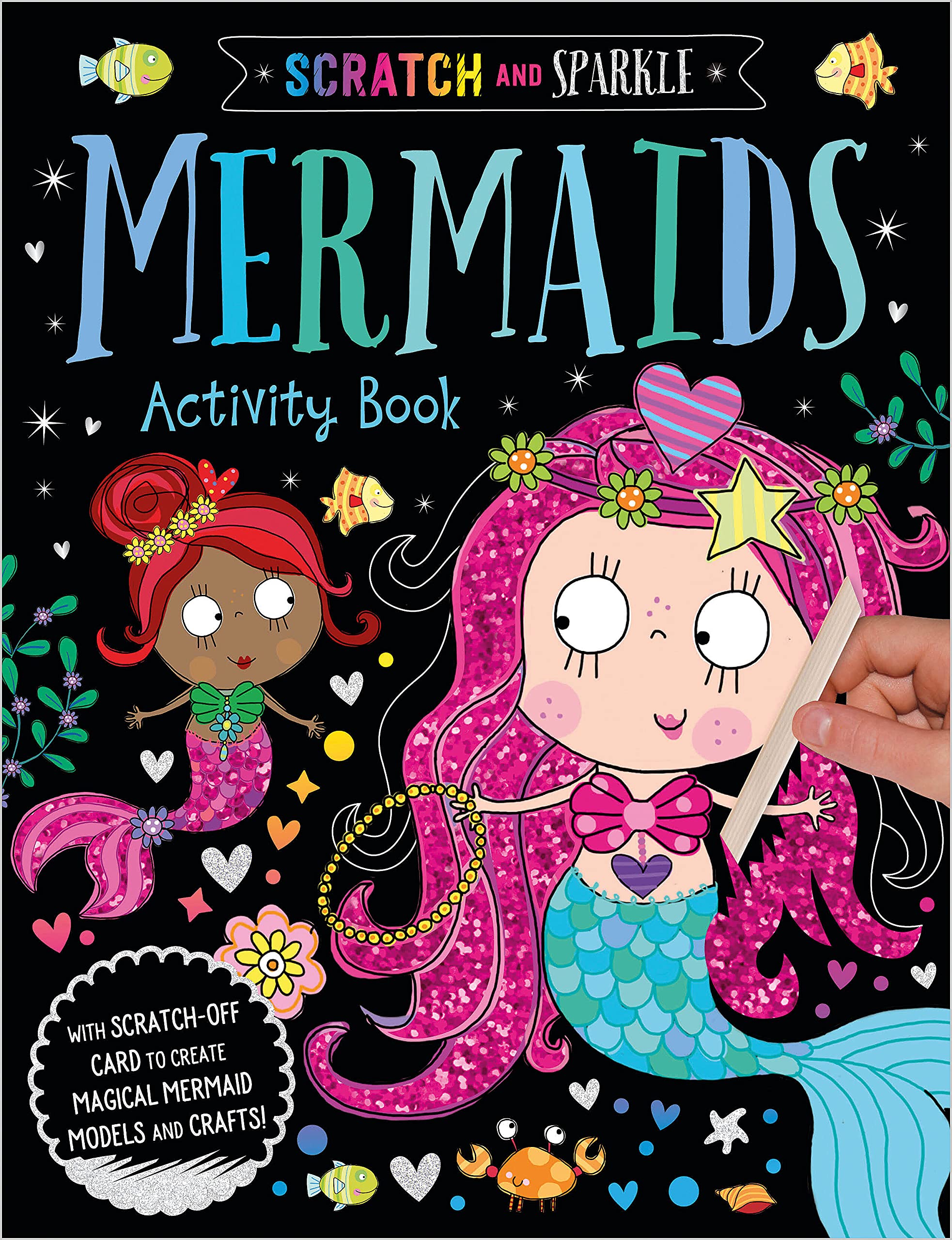 Mermaids Activity Book (Scratch and Sparkle),Used