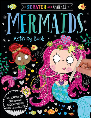 Mermaids Activity Book (Scratch and Sparkle),Used