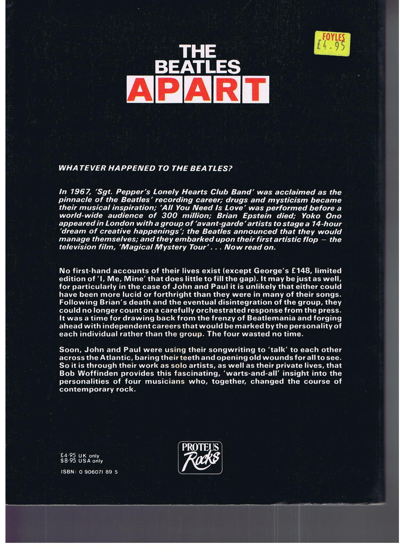 The Beatles Apart,Used